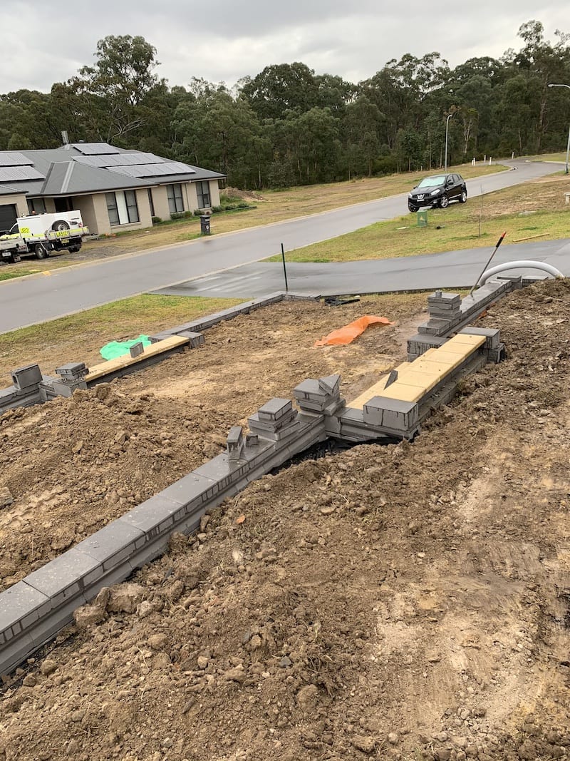 REMX Remedial Building & Excavation Kurri Kurri Retaining Wall Project